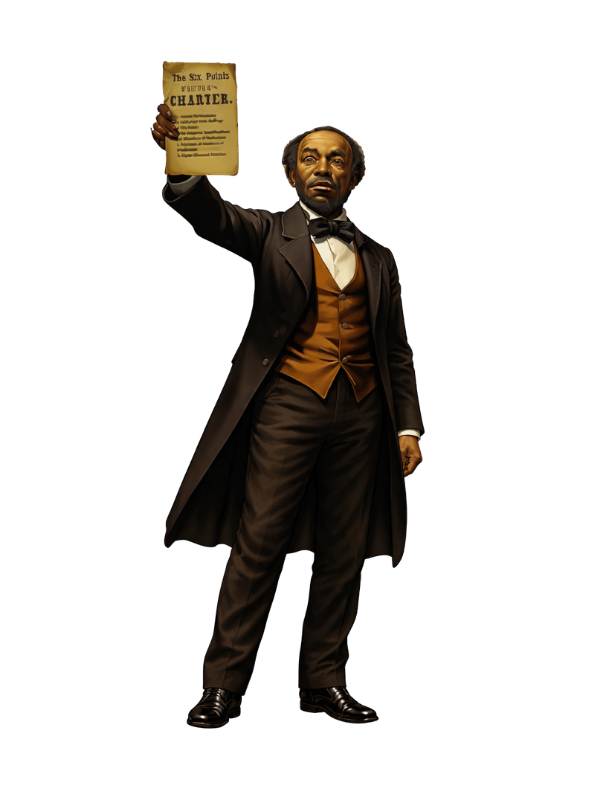 William Cuffay - Black History Salute, figure 9 of 32