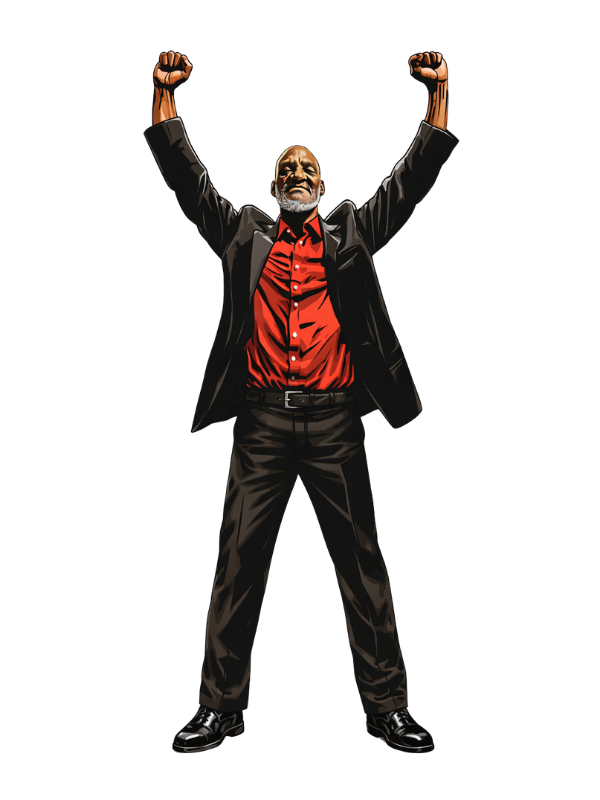 Darcus Howe - Black History Salute, figure 21 of 32